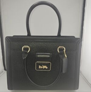 Coach Grace Handbag with Gold Accents